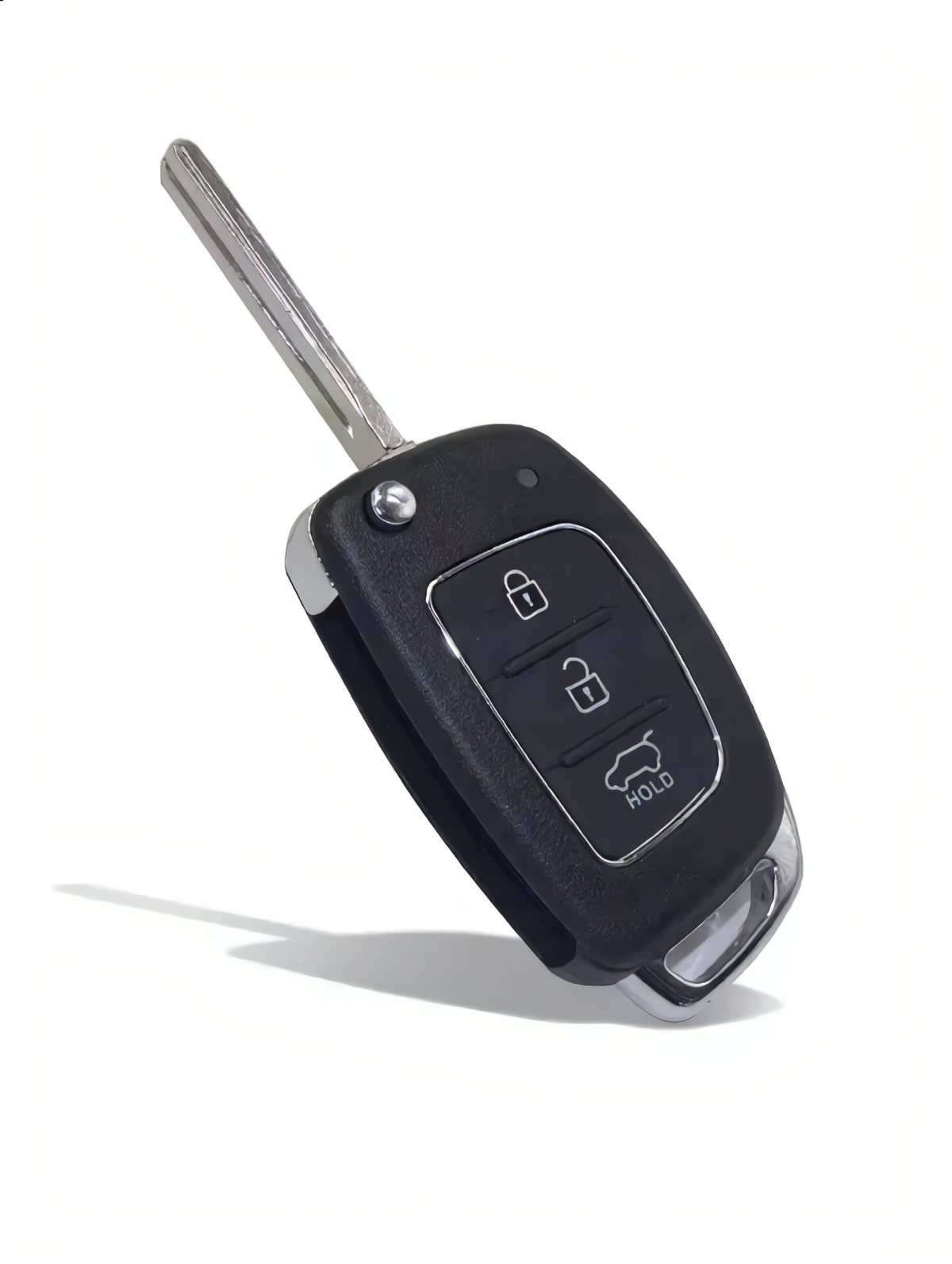 Chiave auto con telecomando a tre tasti